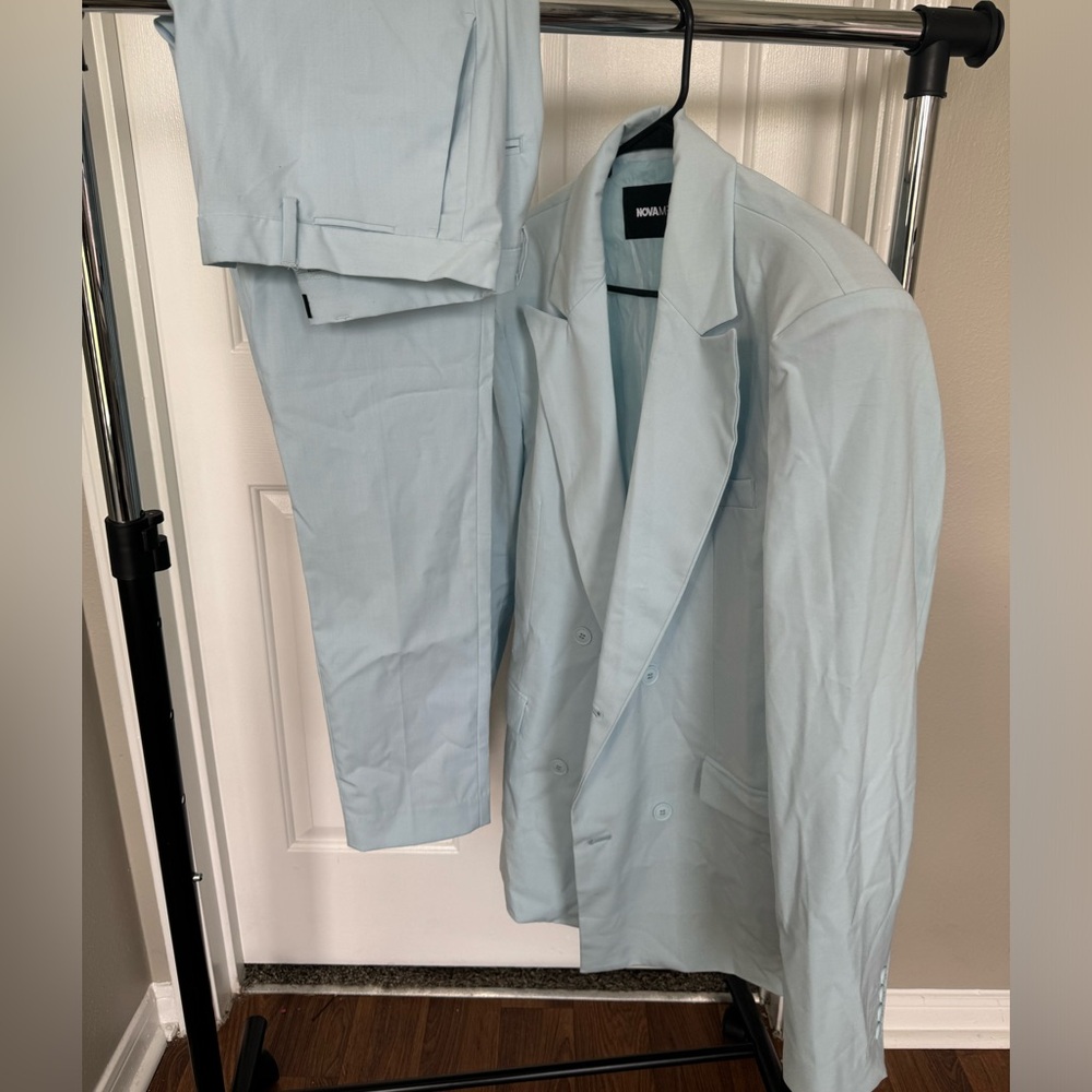 Light blue suit set